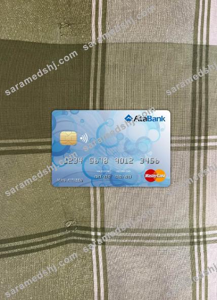 Bosnia and Herzegovina Ata bank mastercard photolook front